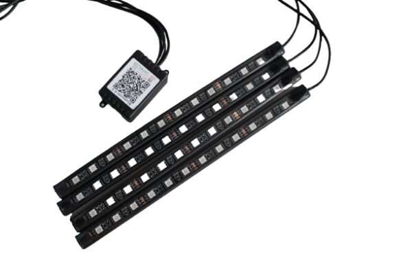 Aerbes AB-Q528 RGB 5050 SMD DuoCo Strip App Car Atmosphere 10W LED Lamp
