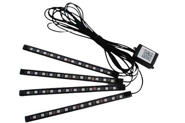 Aerbes AB-Q528 RGB 5050 SMD DuoCo Strip App Car Atmosphere 10W LED Lamp