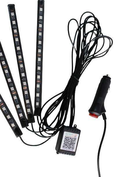 Aerbes AB-Q528 RGB 5050 SMD DuoCo Strip App Car Atmosphere 10W LED Lamp