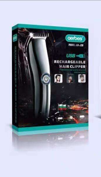 Aerbes AB-J39 Cordless Rechargeable Mens Electric Hair Trimmer