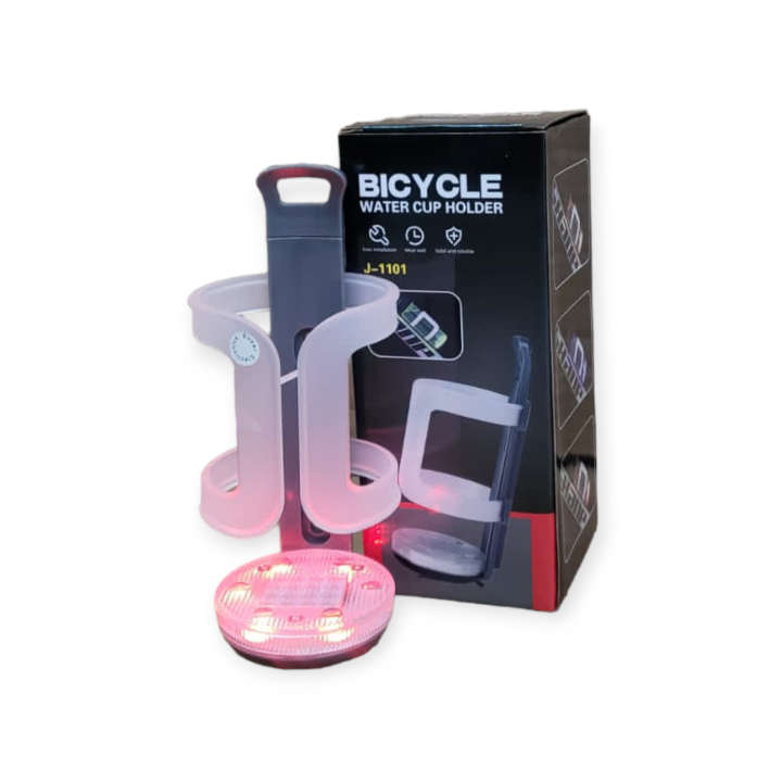 FA-J1101 LED RGB Bicycle Water Bottle Holder