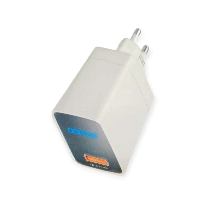 Aerbes AB-SJ24  QC3.0 USB Charger With LED Light 18W