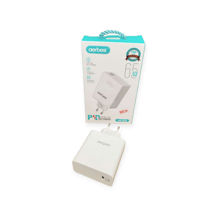 Aerbes AB-SJ30 Portable QC3.0 USB Wall Fast Charger