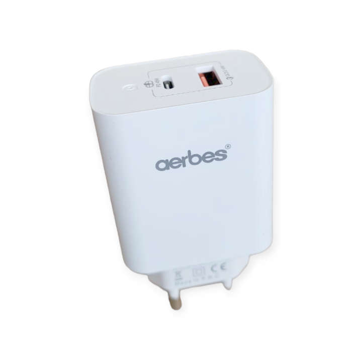 Aerbes AB-SJ28 QC3.0 18W + PD45W Quick Charging Intelligent Charger