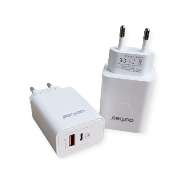 Aerbes AB-SJ20 PD 30W + QC3.0 USB Smart Travel Charger