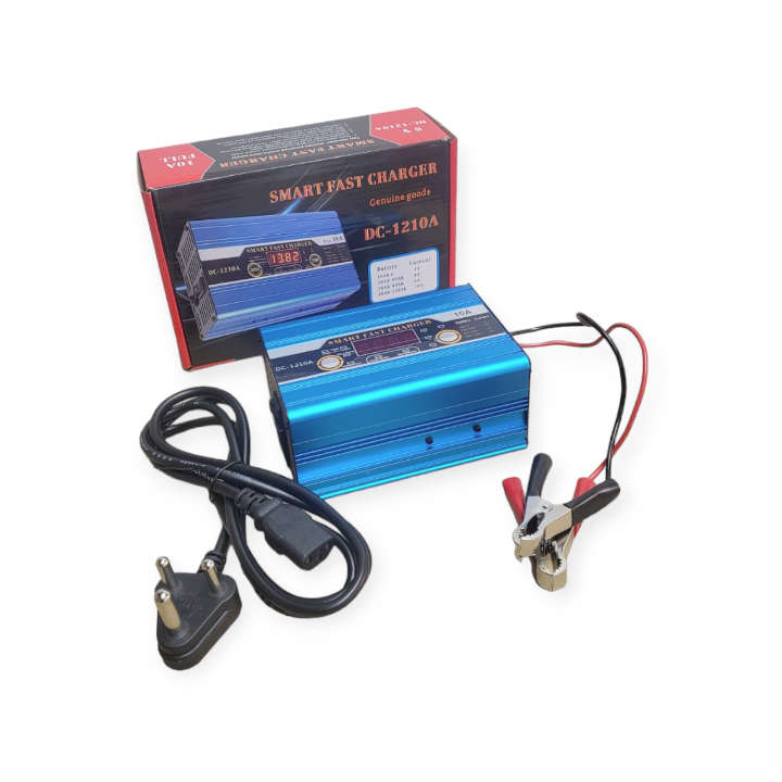 DC-1210A Smart Fast Battery  Charger 10A 12V