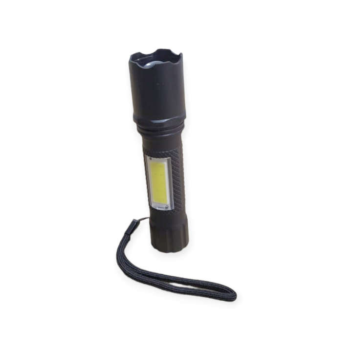 Feimao FA-923 USB Rechargeable Flashlight With Lanyard