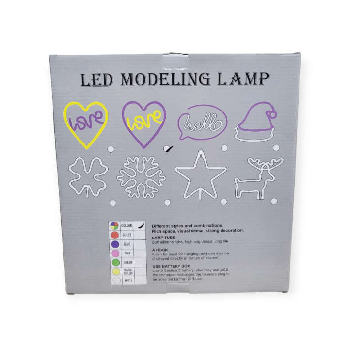 FA-A36 Love Heart Neon Sign Lamp USB And Battery Operated