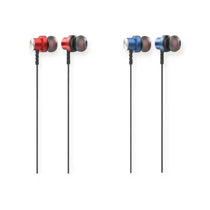 Wolulu AS-50578 3.5mm Earphones With Built-In Microphone