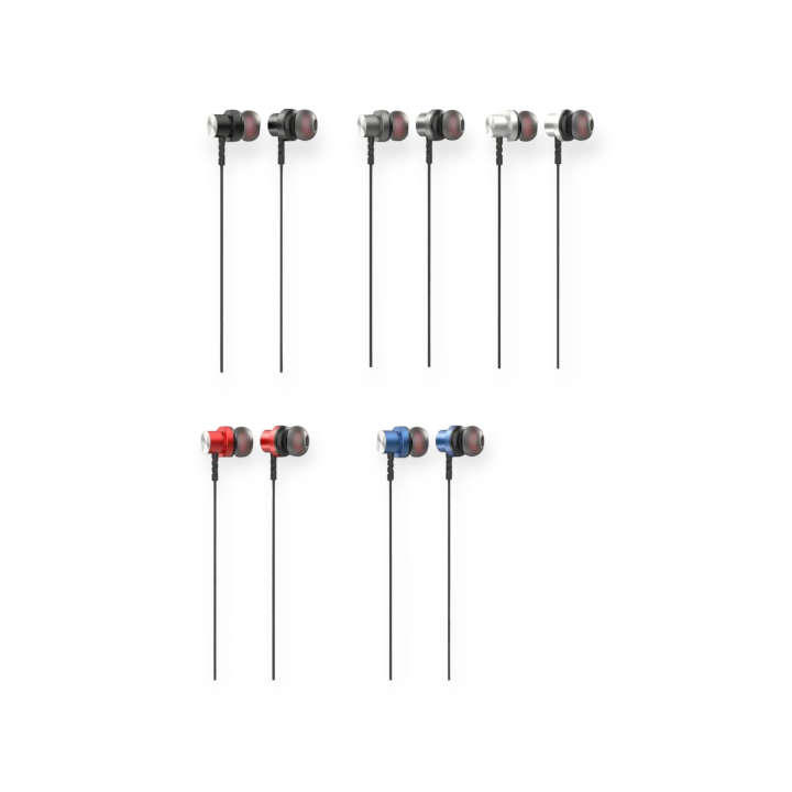 Wolulu AS-50578 3.5mm Earphones With Built-In Microphone