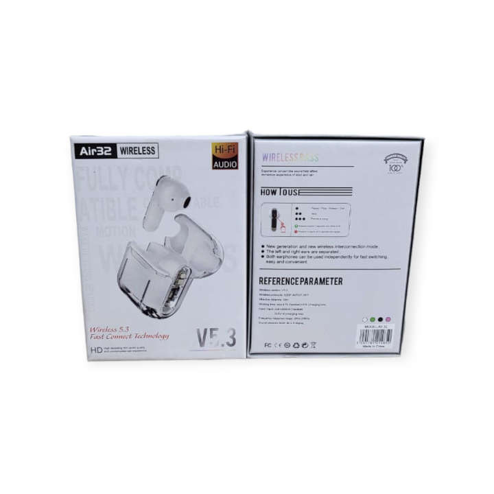 Air 32 Bluetooth 5.3 TWS Noise Reduction Gaming Earphones