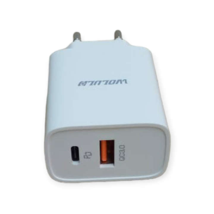 Wolulu AS-51454 PD 30W + USB QC3.0 Charger