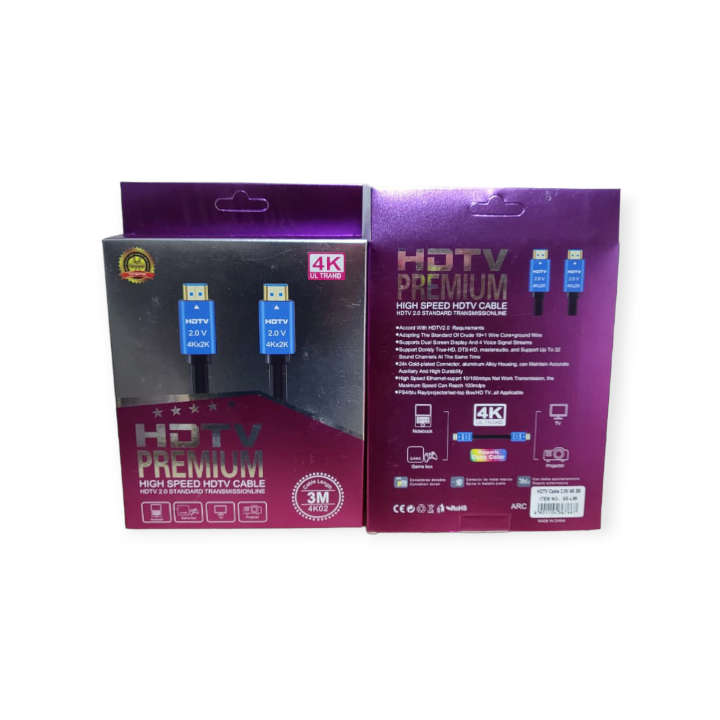 SE-L98 HDTV HDMI Premium Cable 4K 3m