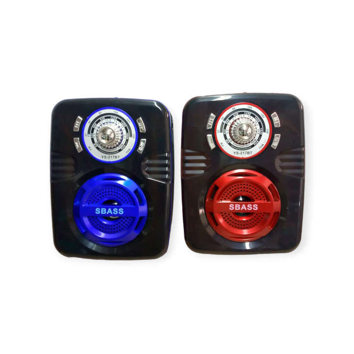 YS-217BT Rechargeable RGB Bluetooth MP3 Speaker Player With Torch