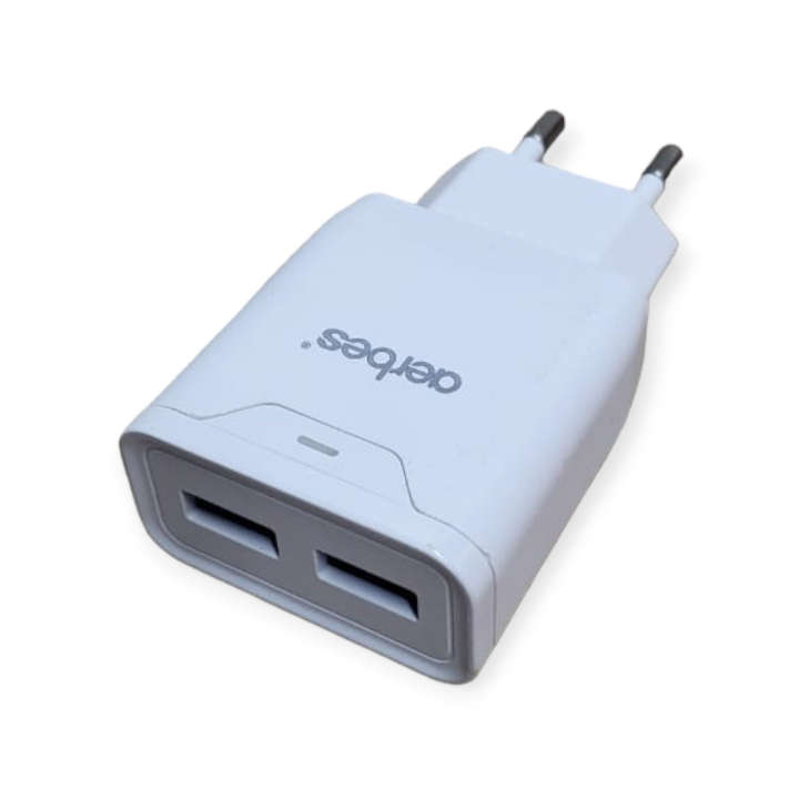 Aerbes AB-S630M Dual Port 2,4A Charger With Micro USB Cable