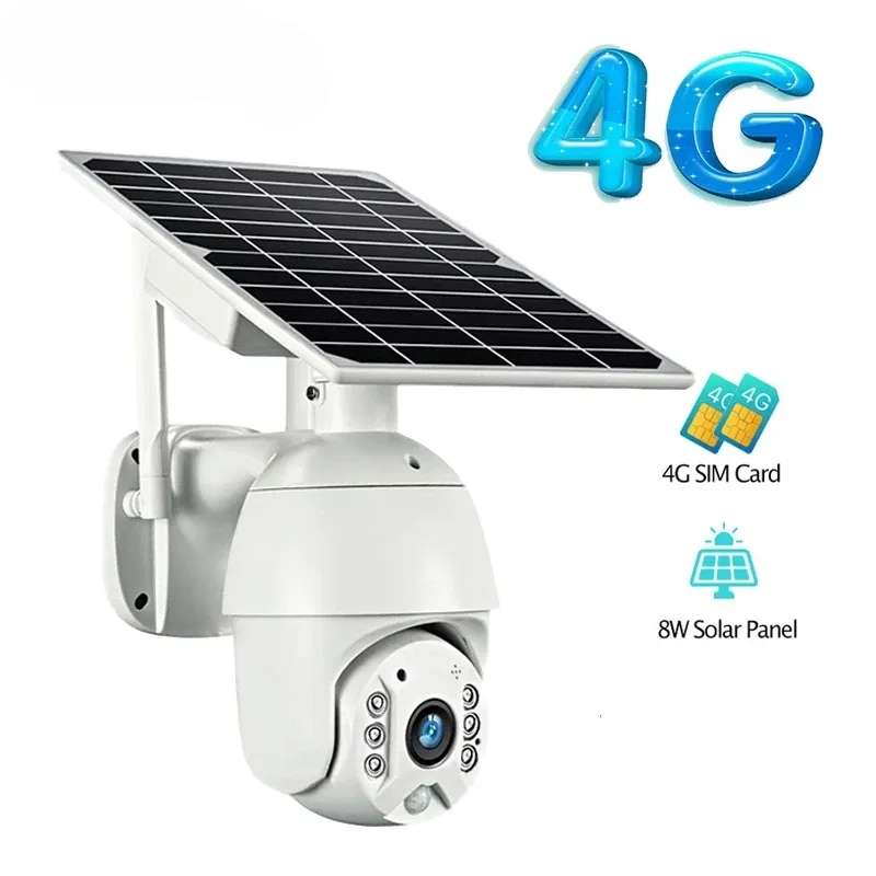 SE-S10 PTZ Solar Powered Waterproof Surveillance Wifi Camera Ubox App