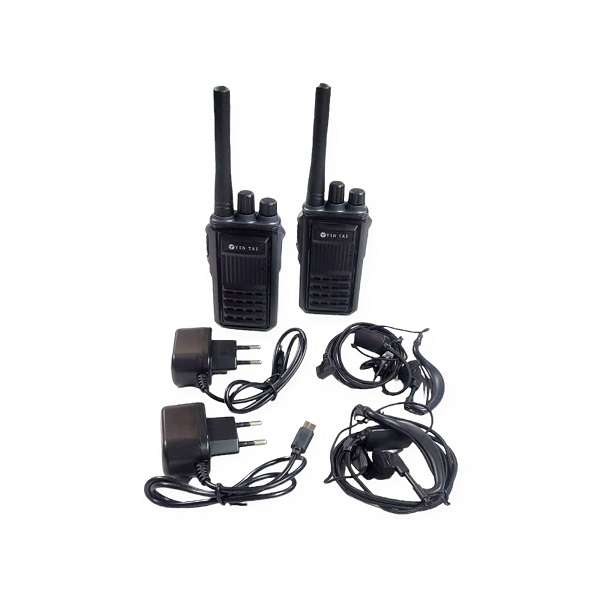 YT-168 Set Of 2 Way Radio. One Button Pairing With Any Other Walkie Talkie
