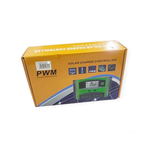 XF0841 PWM Solar Charge Controller Dual USB Output With LCD Display 60A 50V