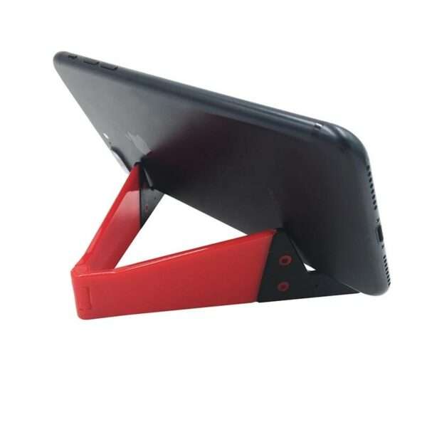 V-Type Folding 9 inch Phone Tablet Holder adjustable angle Desktop Tablet Phone Stand