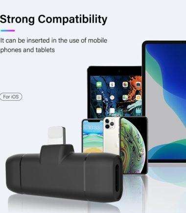 E1 Wireless Lapel Microphone IOS Lightning
