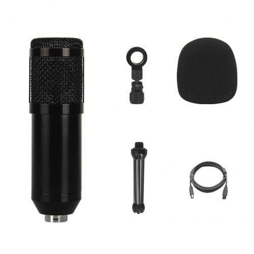 XF0125 BM-800 Adjustable Studio Mic USB Condenser Sound Recording Microphone