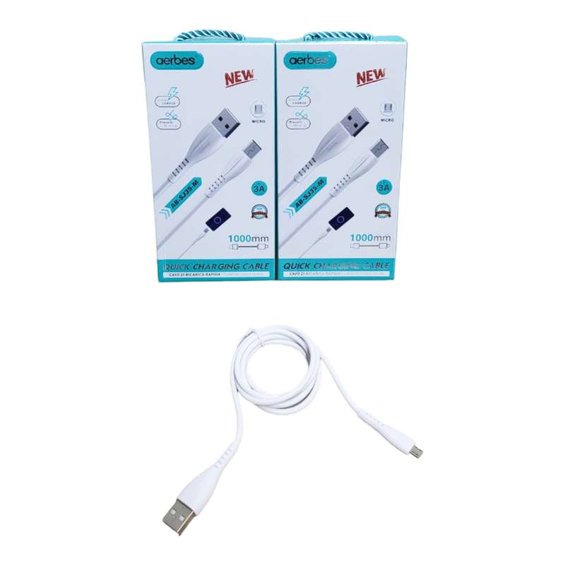 Aerbes AB-SJ35-M USB To Micro Cable 3A 1M