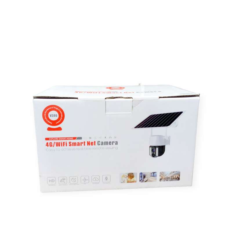JG20375651 4G Solar Powered Surveillance Camera V380 Pro App