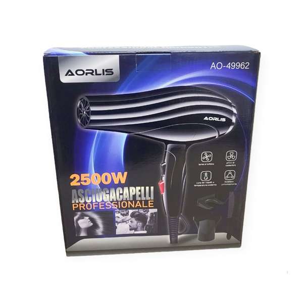 Aorlis AO-49962 Professional Hair Dryer 2500W
