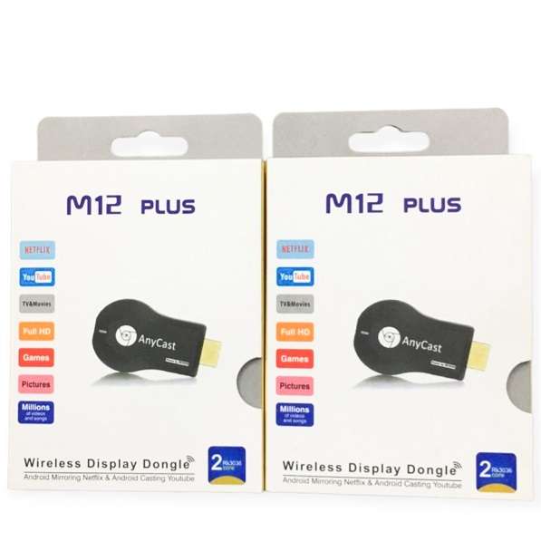 M12 Plus AnyCast WiFi Display TV Dongle Receiver
