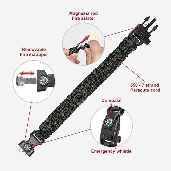 183972 Paracord Bracelet
