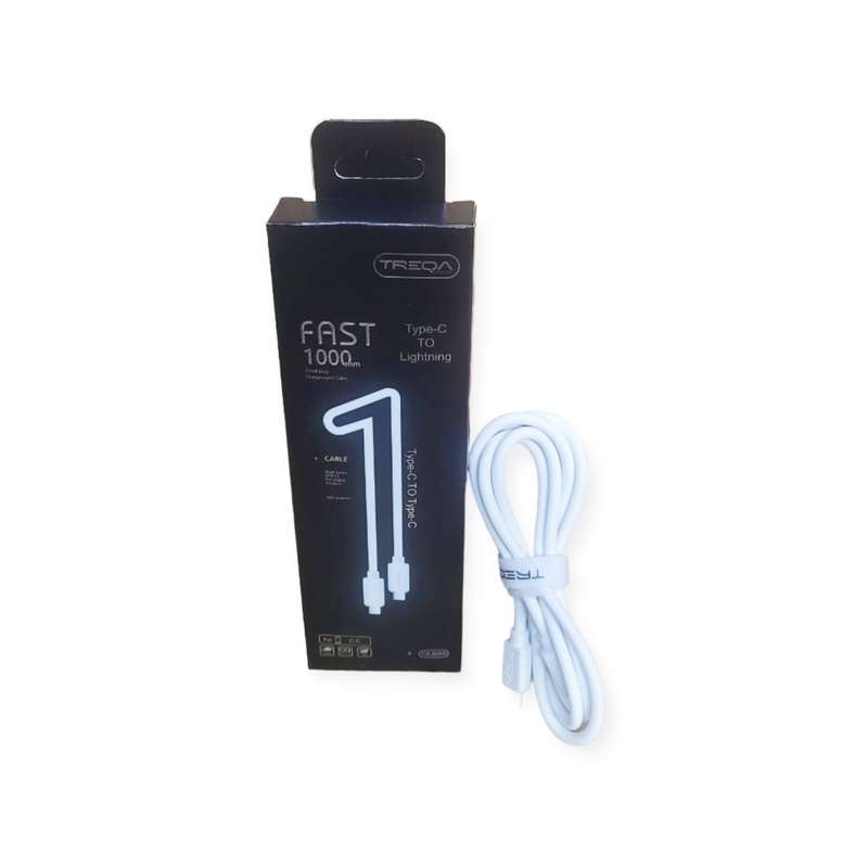 Treqa CA-8065 Type C To Type C 1M Cable