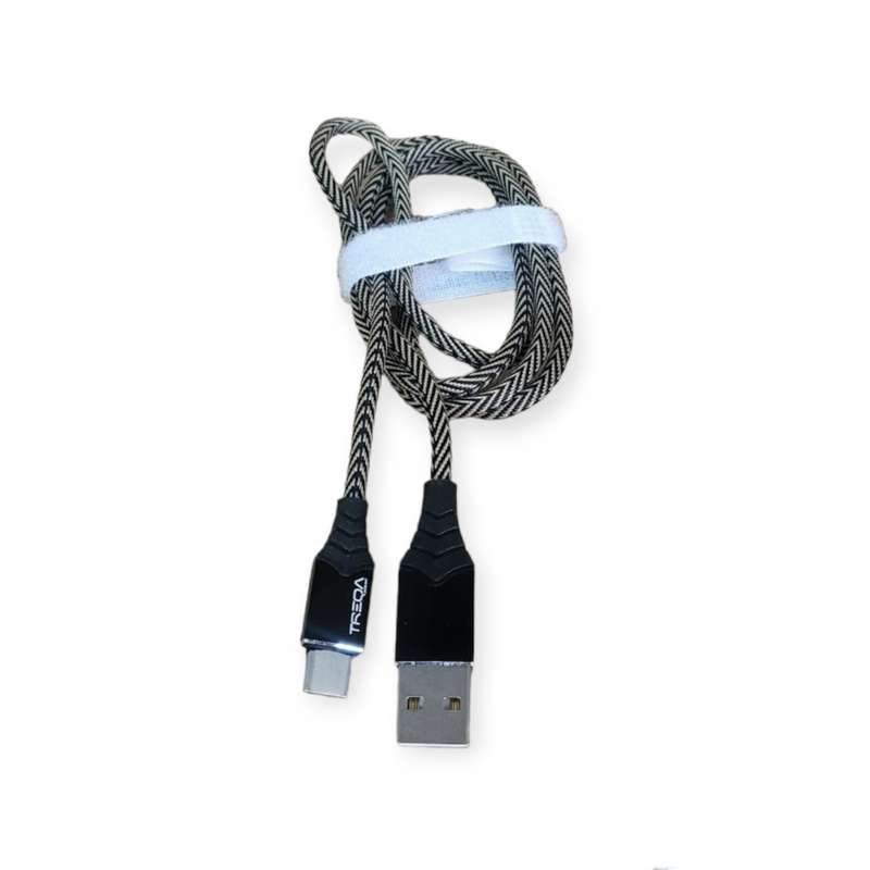 Treqa CA-8333 Type C USB Data And Charge Cable 3.4A 1M