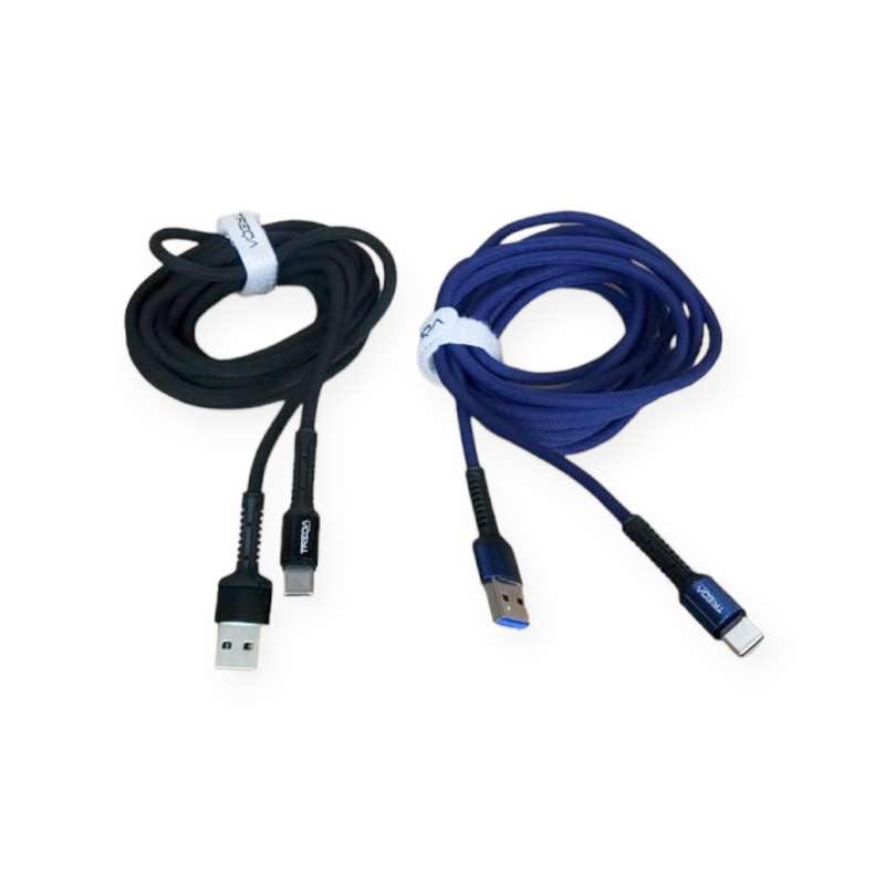 Treqa CA-8573  Type C USB Cable 3.1A 3M