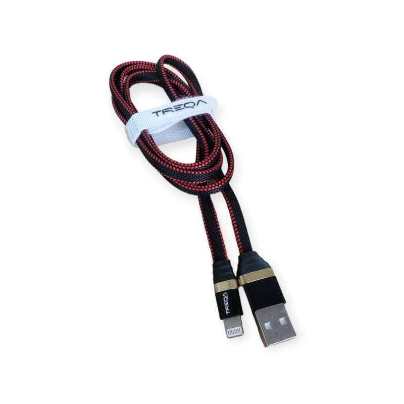Treqa CA-8312 Lightning USB Cable For IOS 3.1A 1M