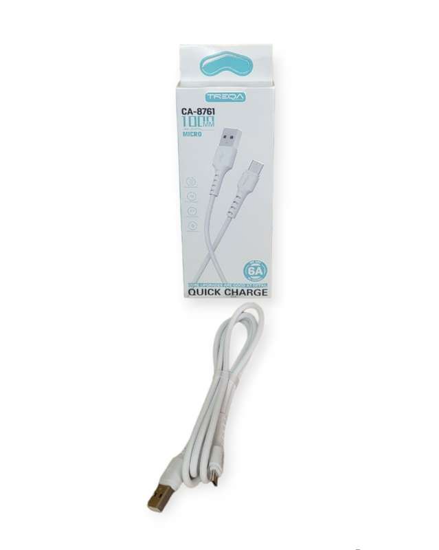 Treqa CA-8761 Micro USB Cable 6A 1M