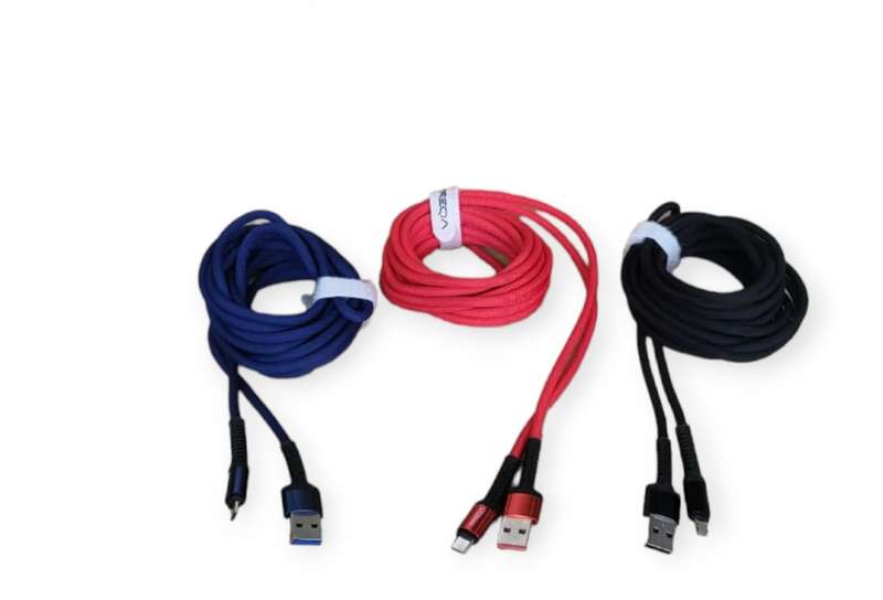 Treqa CA-8571 Micro USB Cable 3.1A 3M
