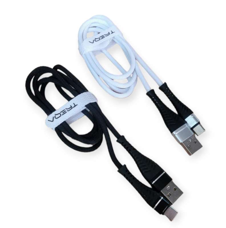Treqa CA-8223 Type C USB Data Cable 3.4A 1M