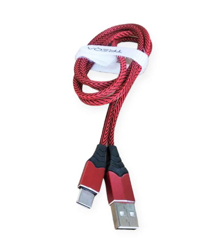 Treqa CA-8333 Type C USB Data And Charge Cable 3.4A 1M