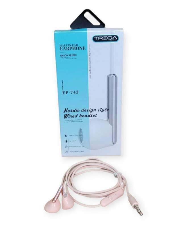 Treqa EP-743 Wired Earphone 3.5mm