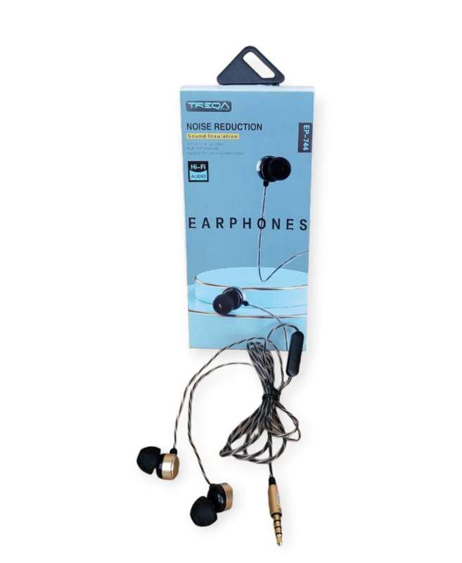 Treqa EP-744 Wired Earphones 3.5mm