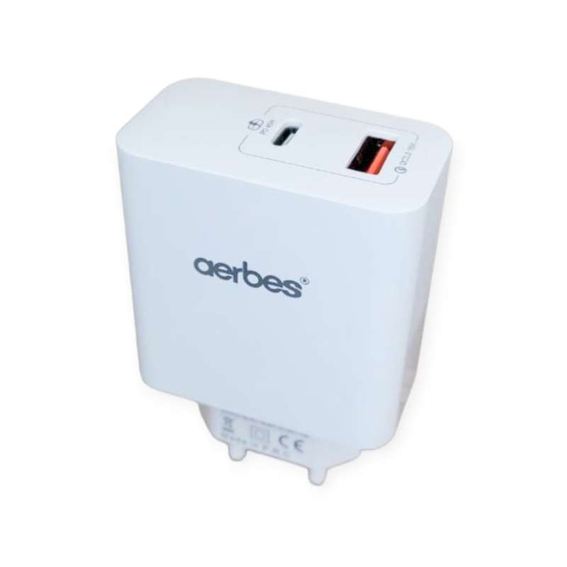 Aerbes AB-SJ27 PD45W + QC3.0 18W USB Wall Fast Charger