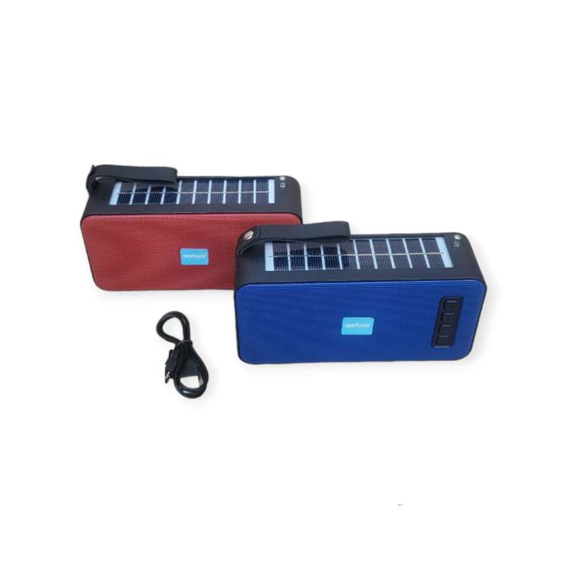 Aerbes AB-SD18 Solar Powered Multifunctional Wireless Bluetooth Speaker With LED Light