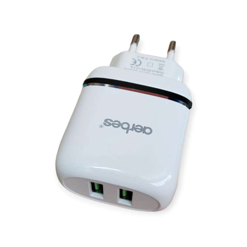 Aerbes AB-SJ25  Dual USB Port Wall Charger 2.1A