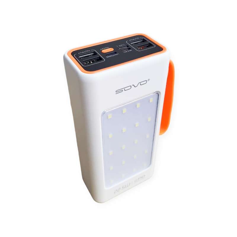 Sovo PD119  22.5W Power Bank With LED Light 30000Mah