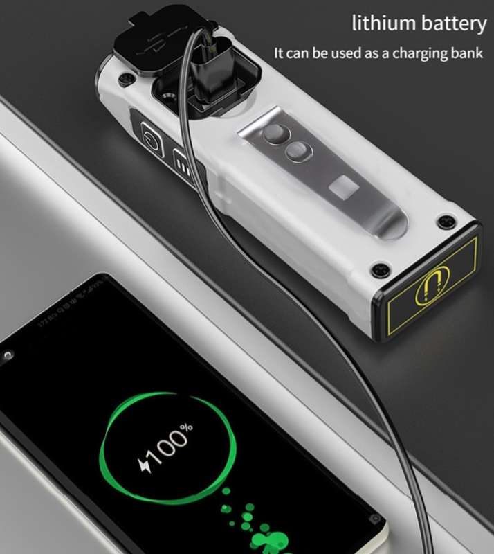 FA-015 Mini Portable Clip LED Flashlight