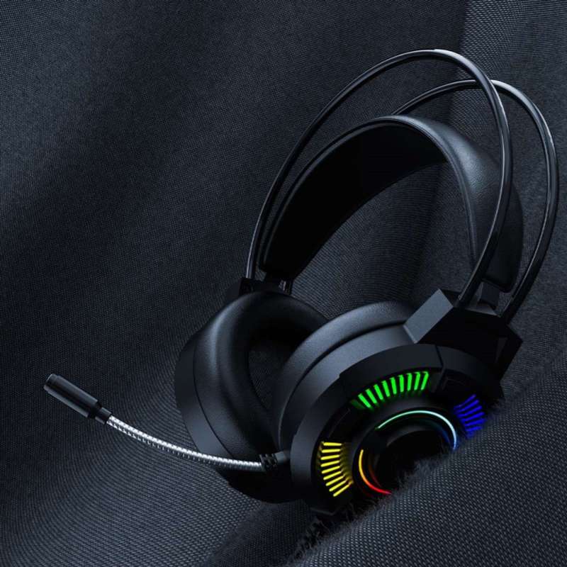 Aerbes AB-EJ12  RGB Wired USB 3.5mm Headset