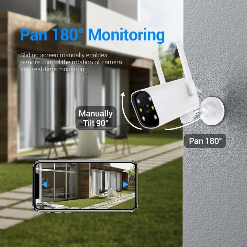 Wolulu AS-51224  Wifi Surveillance Camera iCam365 App