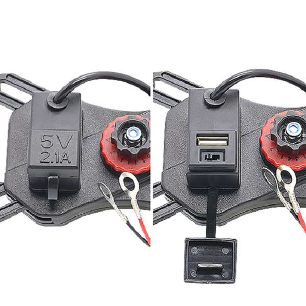 Ananas AS-50497 Motorcycle Universal Phone Holder With USB Port