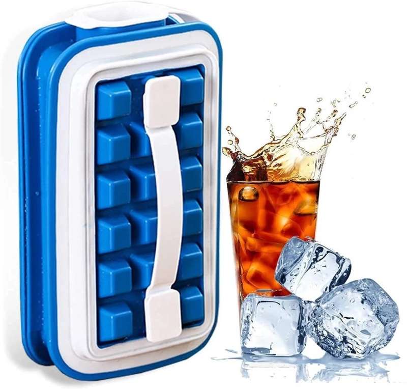 No Spill Ice Cube Tray