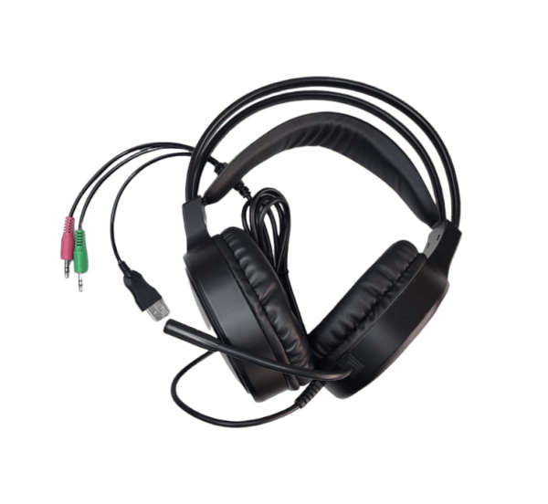 Aerbes AB-D447 Cuffie Gaming RGB Headsets Back-light With 3.5mm Stereo Connector